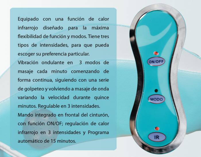CINTURON DE MASAJE PROFESIONAL MASSAGE ENERGY