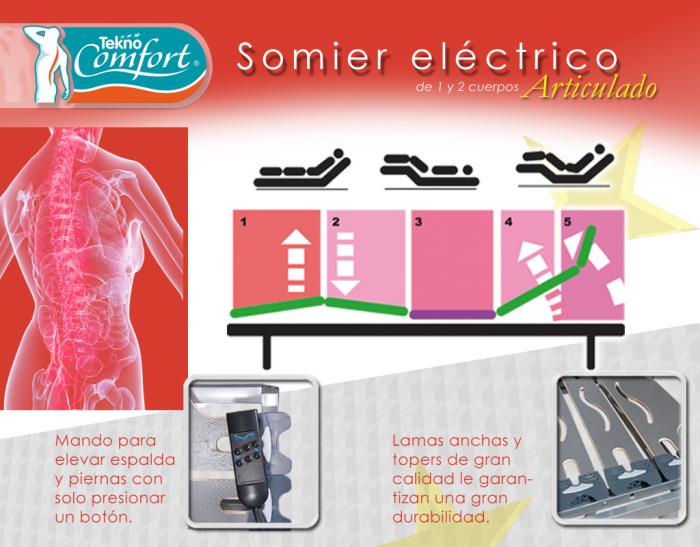 SOMIER ELECTRICO TEKNO COMFORT