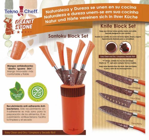 FICHA TEKNO CHEFF BLOCK SET GRANIT STONE